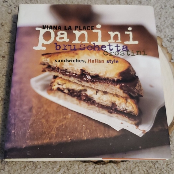Viana La Place Panini Bruschetta Cookbook 1994 - Picture 1 of 3